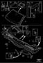 Diagram Glass and sealing moulding for windscreen and rear window for your 2007 Volvo XC90