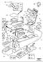Diagram Transmission tunnel console 2008- for your 1980 Volvo