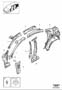 Diagram Body side inner for your 2004 Volvo V70