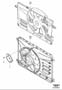 Diagram Fan and fan shroud for your 2012 Volvo S60 2.5l 5 cylinder Turbo