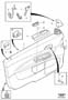 Diagram Door panel for your 2005 Volvo V70