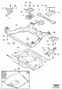 Diagram Engine mountings for your Volvo XC60