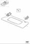 Diagram Sunvisor for your 1999 Volvo S70