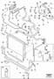Diagram Radiator and connections for your 2008 Volvo XC90