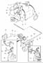 Diagram Brake line with connections for your Volvo