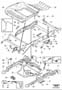 Diagram Supporting frame for seat, manually adjustable for your 2011 Volvo S60