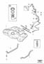 Diagram Fuel tank and connecting parts for your 2004 Volvo S60 2.5l 5 cylinder Turbo