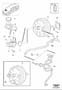 Diagram Master cylinder, power brake booster for your 2004 Volvo XC90 2.5l 5 cylinder Turbo