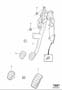 Diagram Brake control brake pedal for your 2011 Volvo C30