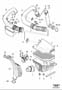 Diagram Aircleaner and shutter housing for your Volvo S60 Cross Country