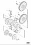 Diagram Crank mechanism 5cyl turbo for your 1998 Volvo V70 2.5l 5 cylinder Fuel Injected