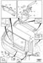 Image of Oscillation Damper. Boot Lid, Tailgate. Trunk Lid, Tailgate. image for your 2008 Volvo V70   