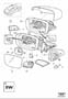 Diagram Rearview mirrors electric folding for your 2012 Volvo XC70