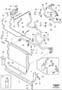 Diagram Radiator and connections for your 2012 Volvo S60