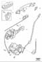 Diagram Handle rear door without keyless entry system for your 2004 Volvo S40