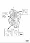 Diagram Control panel centre console (CCM) for your 2009 Volvo V50