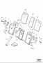 Diagram Rear seat frame for your 2020 Volvo XC90