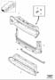 Diagram Air baffles front for your 1993 Volvo 960