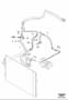 Diagram Air conditioning assembly for your Volvo S70