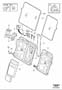 Diagram Rear seat frame for your 2020 Volvo XC90