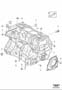 Image of Cylinder Block. Delivered Complete with Crankshaft, Connection Rods and Pistons. Engine Block... image for your 1999 Volvo V70   