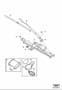Diagram Windshield wipers for your 2010 Volvo V70