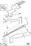 Diagram Fuel lines from tank to engine for your 2003 Volvo XC90