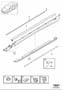 Diagram Bottom rail for your 2008 Volvo XC90