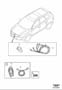 Diagram Park assist front for your Volvo S60
