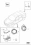 Diagram Park assist camera rear for your 2008 Volvo XC70