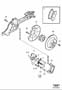 Diagram Rear wheel brake for your 2005 Volvo XC90