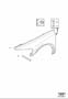 Diagram Front fender, front wing for your 2003 Volvo XC90