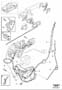 Diagram Lock system front door with keyless entry system for your 2001 Volvo V40