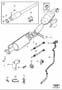 Diagram Catalytic converter for your Volvo V60