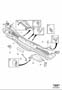 Diagram Windscreen drainage for your Volvo
