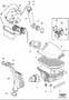 Diagram Air cleaner and throttle housing for your 2013 Volvo XC60