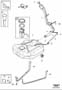 Diagram Fuel tank and connecting parts for your 2019 Volvo XC90