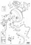 Diagram Master cylinder, power brake booster for your 2016 Volvo XC90