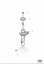 Diagram Shock absorber front for your 2003 Volvo S80