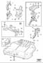 Diagram Engine mountings 5cyl man.trans for your Volvo