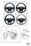 Diagram Steering wheel, 3-spoke for your Volvo XC70