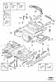 Diagram Floor section ERAD for your 2016 Volvo XC90