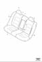 Diagram Upholstery rear seat for your 1998 Volvo V70