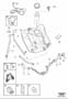 Diagram Fuel tank and connecting parts for your Volvo EX90