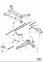 Diagram Rear suspension without level control for your 2012 Volvo S60