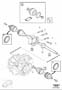 Diagram Drive shafts AW55-51SN for your 2006 Volvo V50