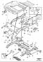 Diagram Subframe for seat, electrical adjustment for your 2011 Volvo XC70
