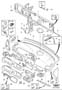 Diagram Dashboard body parts for your 2010 Volvo V50