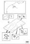 Image of Cover. Headliner. Without S.R. (Left, Front, Interior code: EX01, EX08, EX09, EX0E, EX0G, EX0H, EX0J, EX0K, EX0N, EX0Z, EX0X, FX01, FX0G, FX0H, FX0J, FX0N, FX0M, FX0X, E701) image for your 2012 Volvo S60