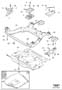 Diagram Engine mountings for your Volvo V60
